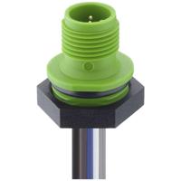 Lutronic 1230 04 T16CW105 0,5m Sensor/actuator inbouwconnector M12 Aantal polen (sensoren): 4 Stekker, inbouw 1 stuk(s) - thumbnail