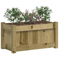 VidaXL Plantenbak 60x31x31 cm geïmpregneerd grenenhout - thumbnail