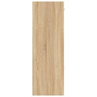 Opbergkast 60x29,5x90 cm bewerkt hout sonoma eikenkleurig - thumbnail