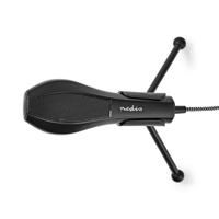 Nedis MICTU100BK Bedrade Microfoon Dubbele Condensator Met Standaard Usb - thumbnail