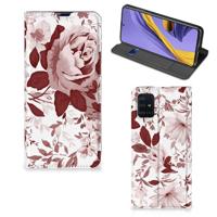 Bookcase Samsung Galaxy A51 Watercolor Flowers - thumbnail