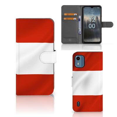 Nokia C12 | Bookstyle Case | Oostenrijk