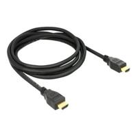 Delock 84714 Kabel High Speed HDMI met Ethernet HDMI A male > HDMI A male 3D 4K 2 m - thumbnail