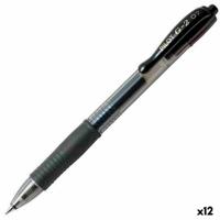 Gelpen Pilot G-2 07 Zwart 0,4 mm (12 Stuks) - thumbnail