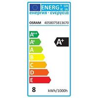 OSRAM LED Energielabel A+ (A++ - E) E27 Peer 8 W = 60 W Warmwit (Ø x l) 60 mm x 105 mm Filament / Retro-LED 1 stuk(s) - thumbnail