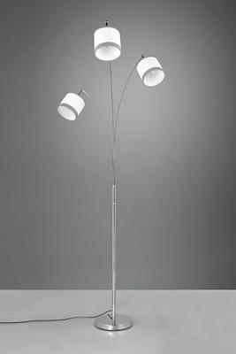 Trio Staande lampDavos wit 3-lichts - R41553006