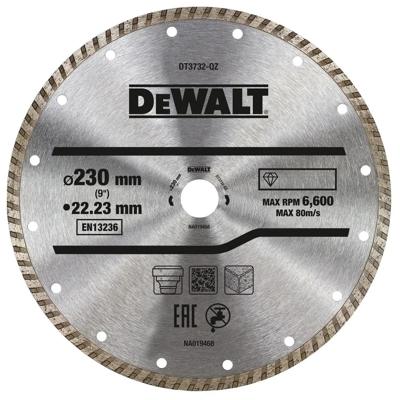 DeWalt Accessoires Diamantblad, turbo, Ø230mm/22.2mm, universeel - DT3732-QZ