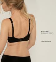 Kanten beugel BH - Celine - Stevige bh zonder vulling - Grote maten - thumbnail