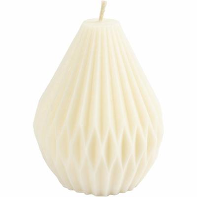 Creativ Company Siliconen vorm, geribbelde druppelvorm, h: 8 cm, d 7 cm, 1 stuk/ 1 doos