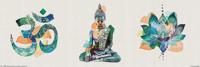 Poster Summer Thornton Yoga Triptych 91,5x30,5cm - thumbnail