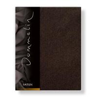 Dommelin Dommelin Hoeslaken Uni Satijn 300TC 575 Choco 90x200/30 - thumbnail