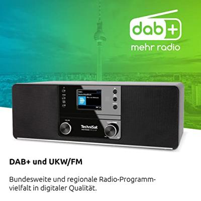 TechniSat Digitradio 370 CD BT DAB radio Zwart