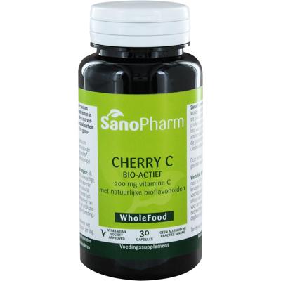 SanoPharm Cherry-C 200 mg wholefood 30 Capsules
