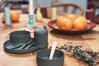 Dantoy kinderservies olijfgroen, 7dlg. - thumbnail