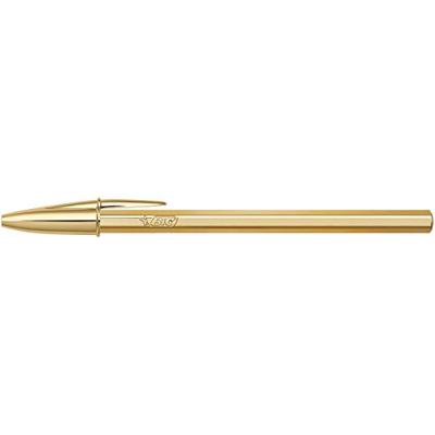 Pen Bic Cristal Shine Gouden 0,32 mm Blauw 20 Onderdelen - thumbnail