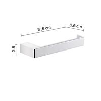 Toiletrolhouder Sapho Pirenei 16.5x2.6 Chroom Sapho - thumbnail