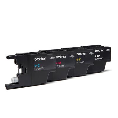 Brother inktcartridge, 600 pagina&apos;s, OEM LC-1240VALBP, 4 kleuren - thumbnail
