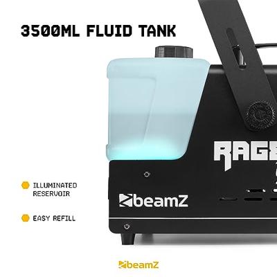 BeamZ Rage 1500LED rookmachine met RGB licht & draadloze afstandsbediening BeamZ Rage 1500LED rookmachine met RGB licht & draadloze afstandsbediening