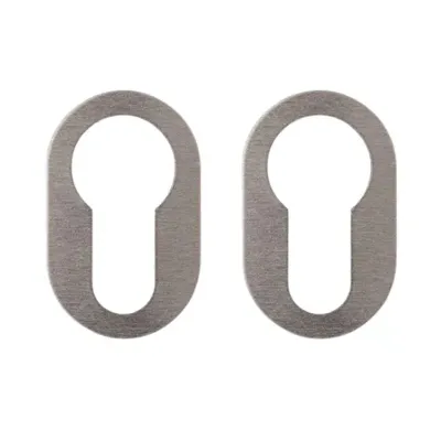 Nuda cilinderplaatjes 26×42 mm satijn chroom