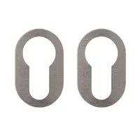 Nuda cilinderplaatjes 26×42 mm satijn chroom - thumbnail