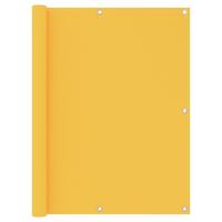 Balkonscherm 120x500 cm oxford stof geel - thumbnail