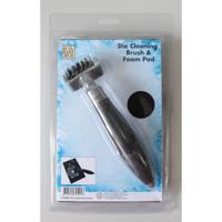 Nellie's Choice • folding tool die cleaning brush & foam pad - thumbnail