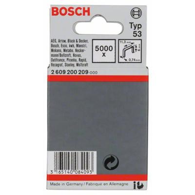 Bosch Accessoires Niet met fijne draad type 53 11,4 x 0,74 x 6 mm 5000st - 2609200209
