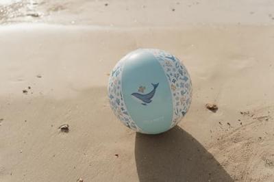 Little Dutch Strandbal Ocean Dreams Blauw 35cm