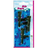 Velda verdeelkranen vijverbeluchting VT 4/6 mm zwart 3 stuks - thumbnail