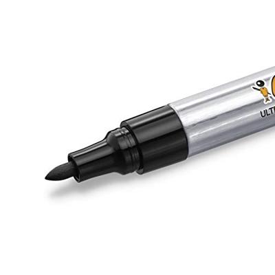 Viltstift Bic Pro rond medium zwart | 12 stuks