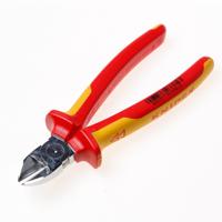 Knipex 70 06 180 Zijkniptang VDE Met facet 180 mm - thumbnail
