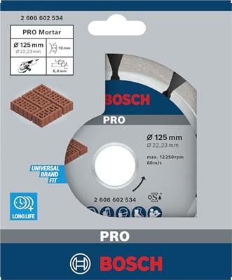 Bosch Accessoires Diamantschijf Voegenfrees | Expert voor steen | 125mm | 2608602534 - 2608602534 Bosch Accessoires Diamantschijf Voegenfrees | Expert voor steen | 125mm | 2608602534 - 2608602534