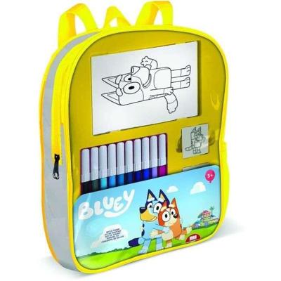 Multiprint Bluey rugzak met stempels en viltstiften