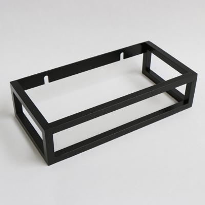 Handdoekhouder Fontein INK Versus 36x18x9cm Staal Mat Zwart Handdoekhouder Fontein INK Versus 36x18x9cm Staal Mat Zwart