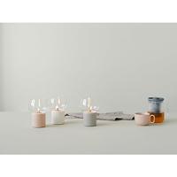 Rig-Tig Hygge Windlicht grijs 16 cm - thumbnail