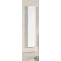 Wiesbaden Kolomkast Hoge Kast 160 cm Bologna 160x40x35 Mat Wit - thumbnail