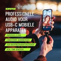 Shure MV88-USBC - stereomicrofoon met USB-C-aansluiting - thumbnail