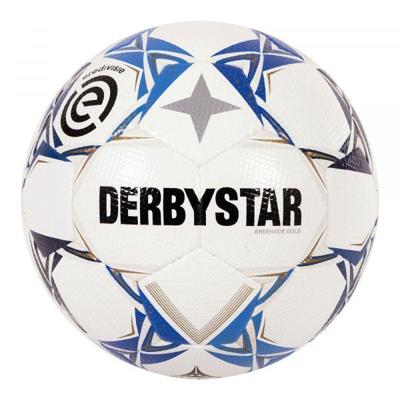 Derbystar Voetbal Eredivisie Gold 24/25 Wit blauw goud 1504 Derbystar Voetbal Eredivisie Gold 24/25 Wit blauw goud 1504