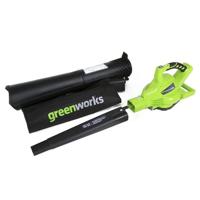 Greenworks Bladblazer/-zuiger zonder 40 V accu GD40BV 24227 - thumbnail