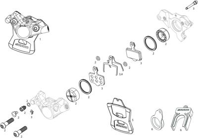 Sram force d2 axs achter discbrake