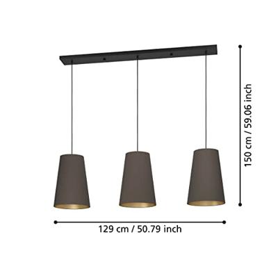 Stars of Light Cappuccino hanglampPetrosa 3-lichts - 390196