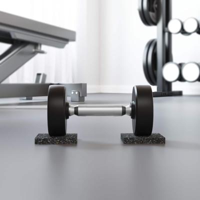 Rubberen Roller Zwart Rubber Rubberen Roller Zwart Rubber