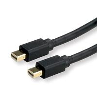 ROLINE Mini DisplayPort Kabel, mDP-mDP, v1.3/v1.4, M/M, zwart, 1 m - thumbnail