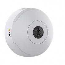 AXIS M3068-P netwerkbewakingscamera, koepel, kleur (dag en nacht), 12 MP, 2880 x 2880, vaste irise, vaste brandpuntsafstand, audio, LAN 10/100, MJPEG, H.264, H.265, MPEG-4 AVC, PoE