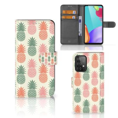 Samsung Galaxy A52 | Book Cover | Ananas