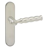 Impresso Alford RVS geborsteld op Ovaal schild - thumbnail