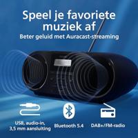 Philips TAZ6000/00 DAB radio Zwart - thumbnail