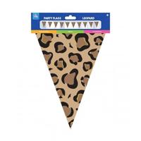 Luipaardprint Vlaggenlijn (10m) - thumbnail