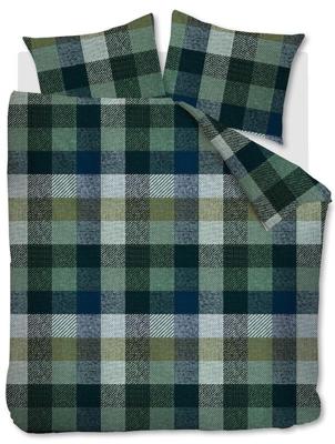 Beddinghouse Dekbedovertrek Beckett Blue Green