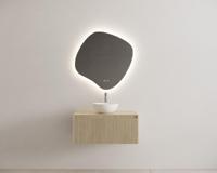 Onderkast Gliss Design Timotheus 90 CM Incl. Topplaat Corn Silk - thumbnail